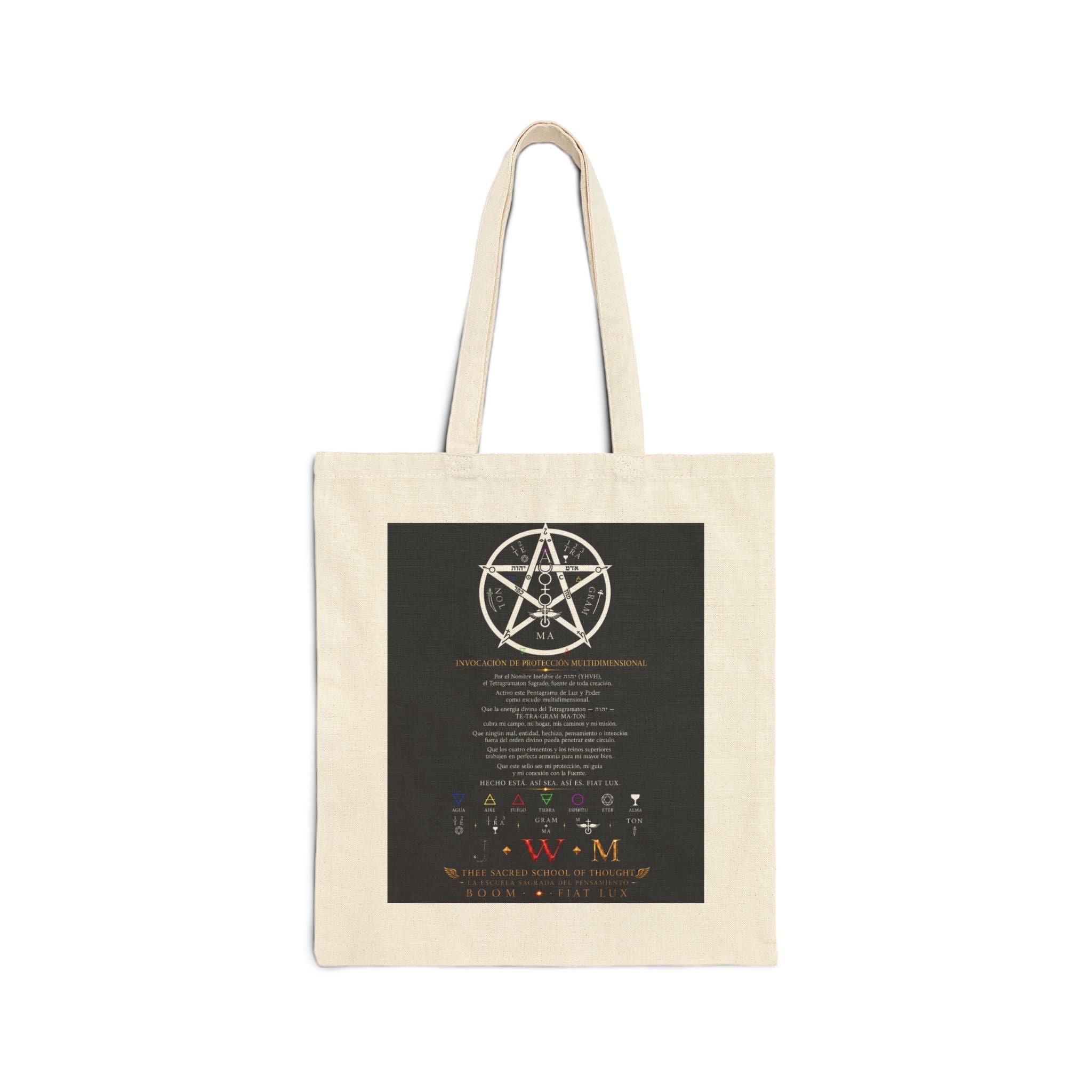 BOLSO DE ACTIVACIÓN Y PROTECCIÓN MULTIDIMENSIONAL ✨🜂  Esto no es simplemente un bolso.  Es un escudo simbólico.  Un sigilo conscientemente diseñado para representar protección espiritual, conciencia...