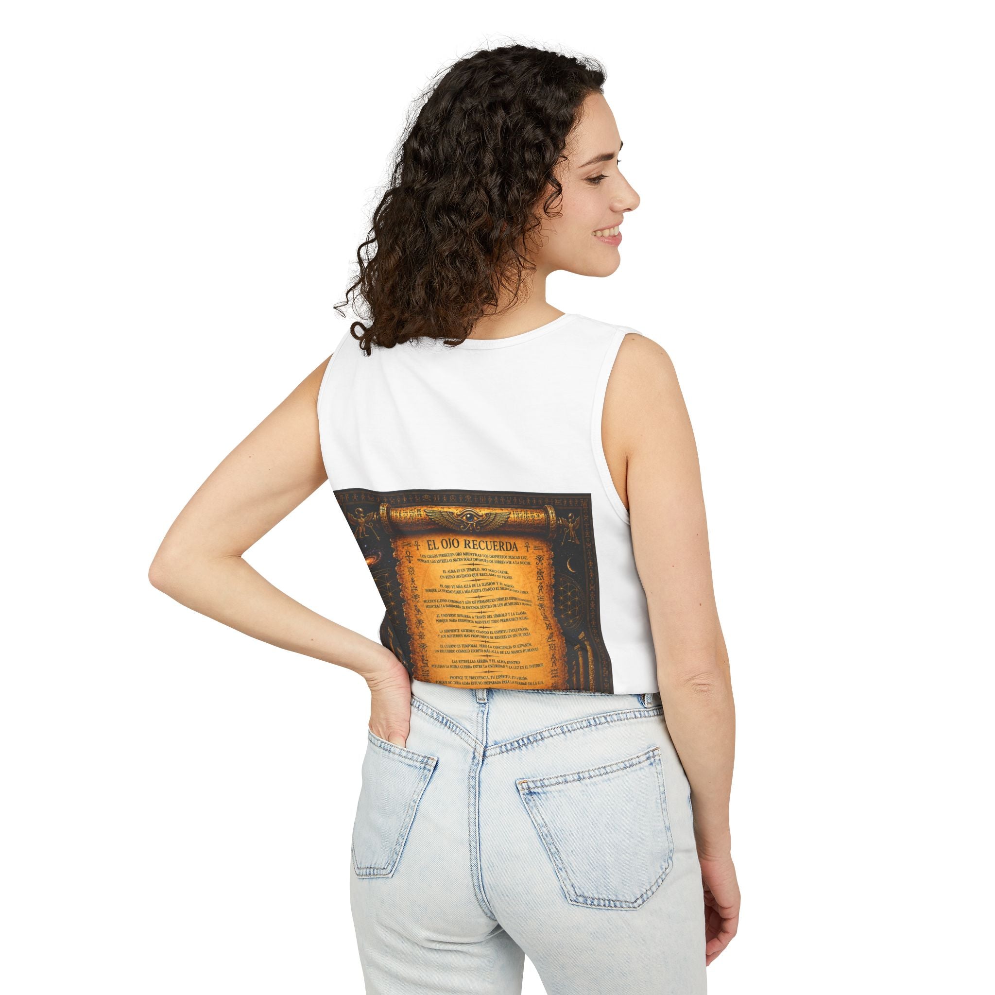 Ancient Eye of Horus Tank Top — Mystical Egyptian Symbol Graphic