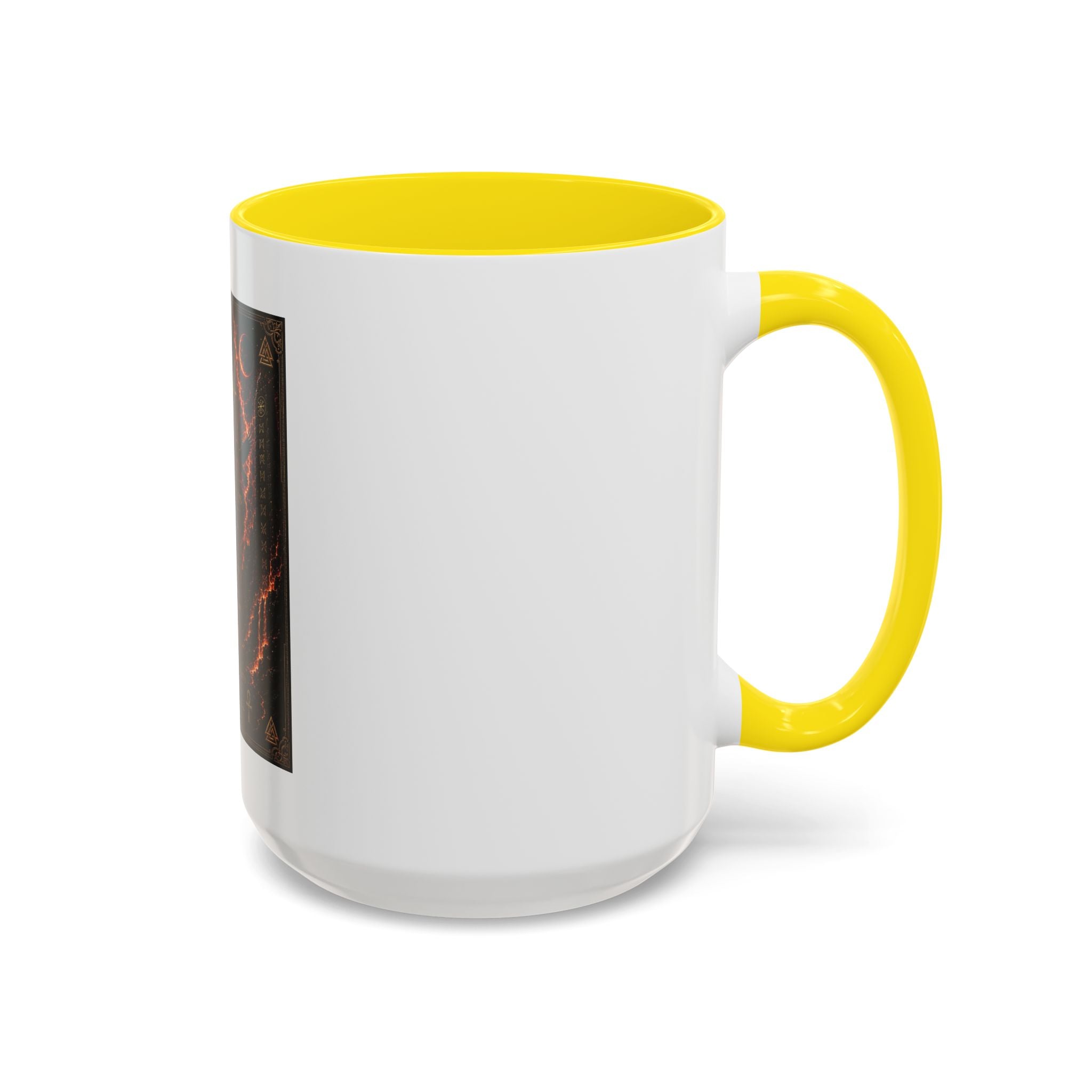 Vegvísir Protection Coffee Mug — Nordic Runic Compass Design (11/15oz)