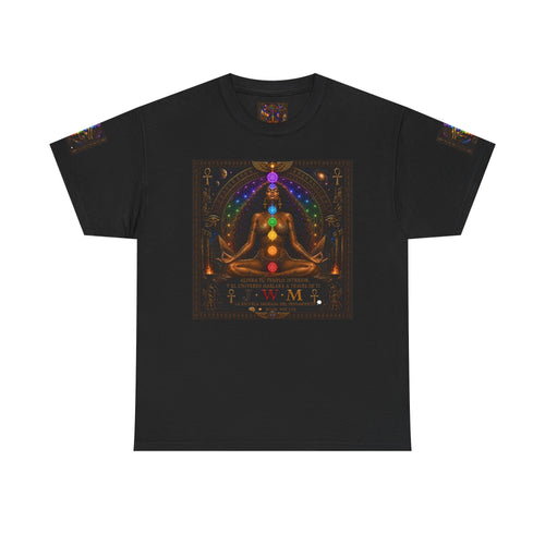 Chakra Meditation T-Shirt — Colorful Yoga Energy Alignment Tee