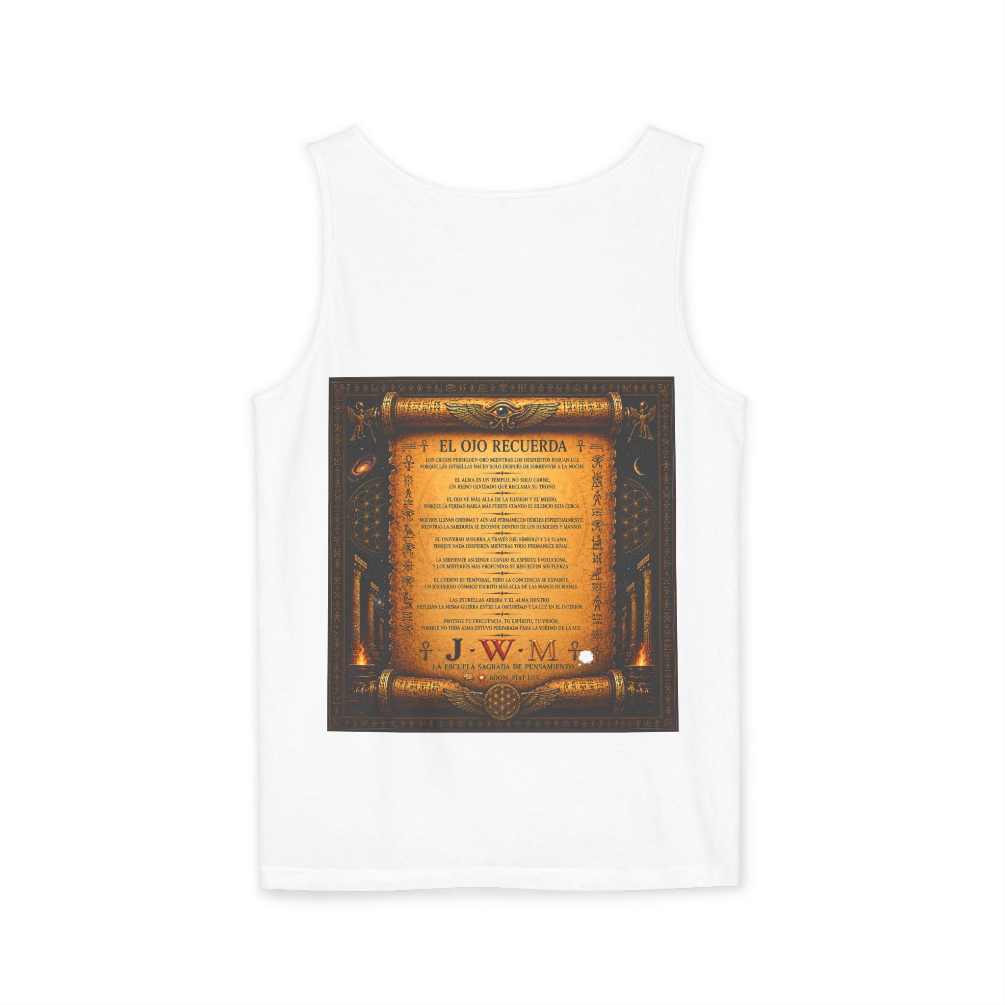 Ancient Eye of Horus Tank Top — Mystical Egyptian Symbol Graphic