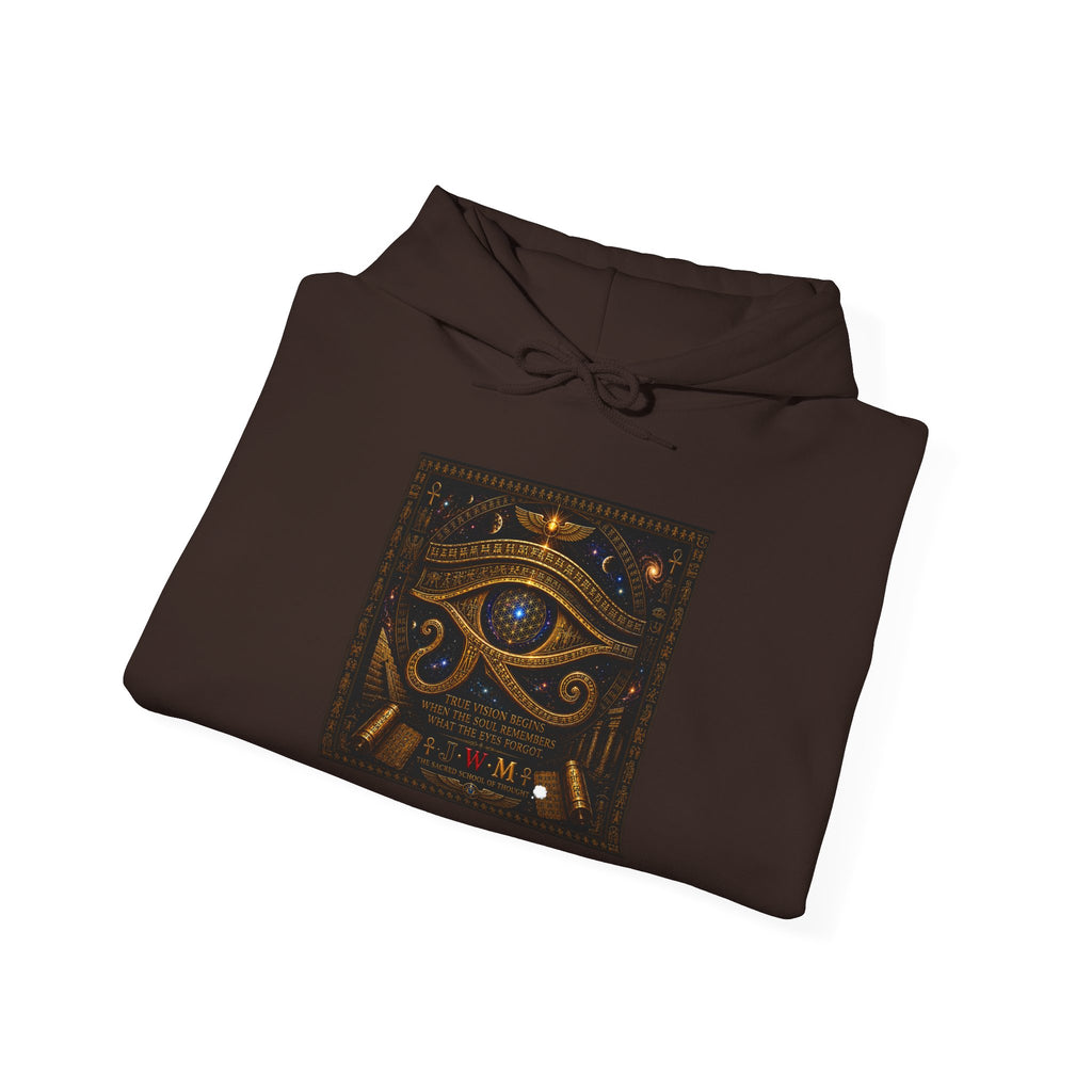 Eye of Providence Star Sleeve Hoodie — Vintage Occult Symbol Pullover