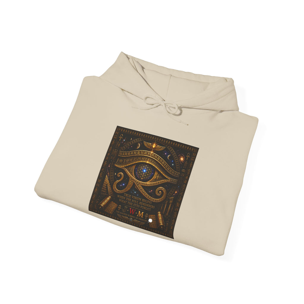 Eye of Providence Star Sleeve Hoodie — Vintage Occult Symbol Pullover