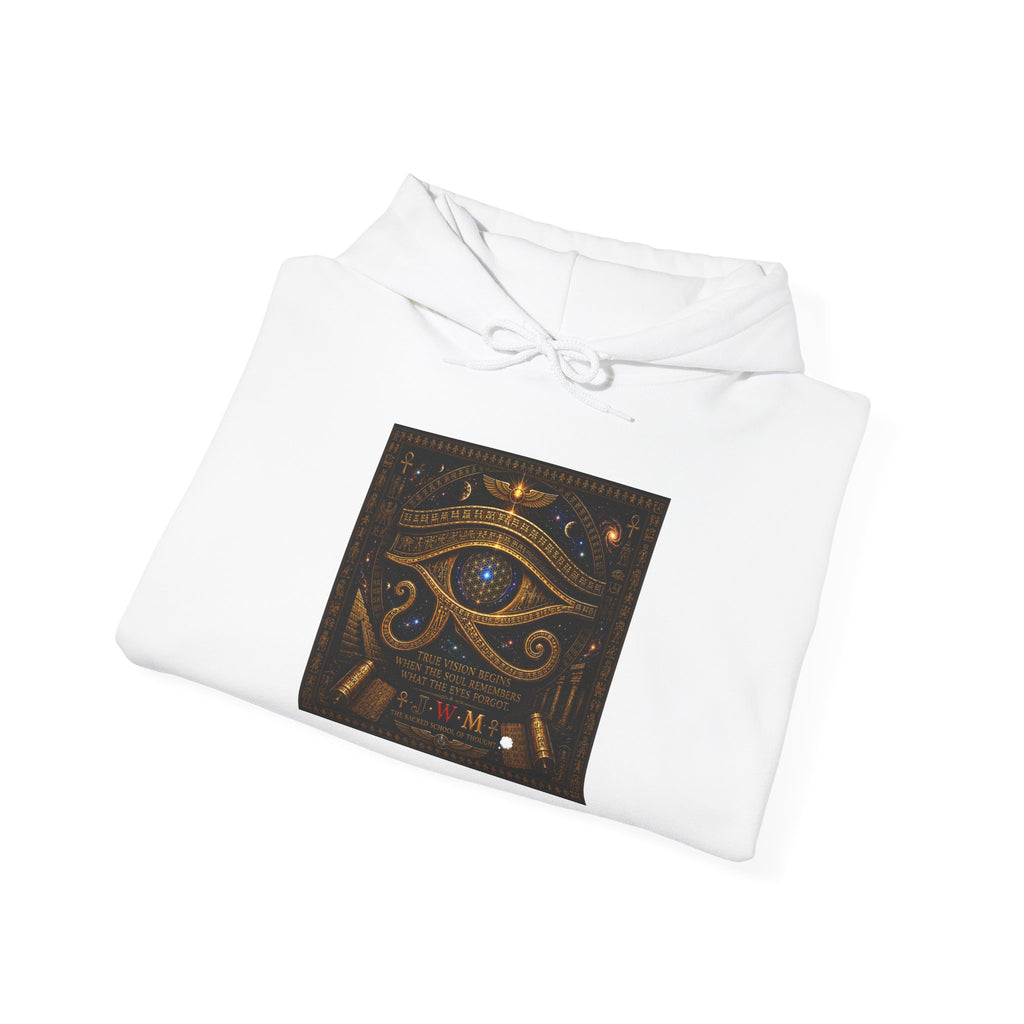 Eye of Providence Star Sleeve Hoodie — Vintage Occult Symbol Pullover
