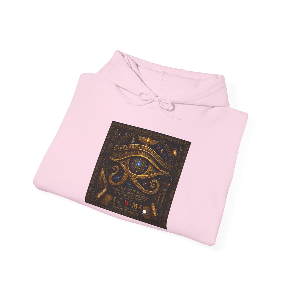 Eye of Providence Star Sleeve Hoodie — Vintage Occult Symbol Pullover