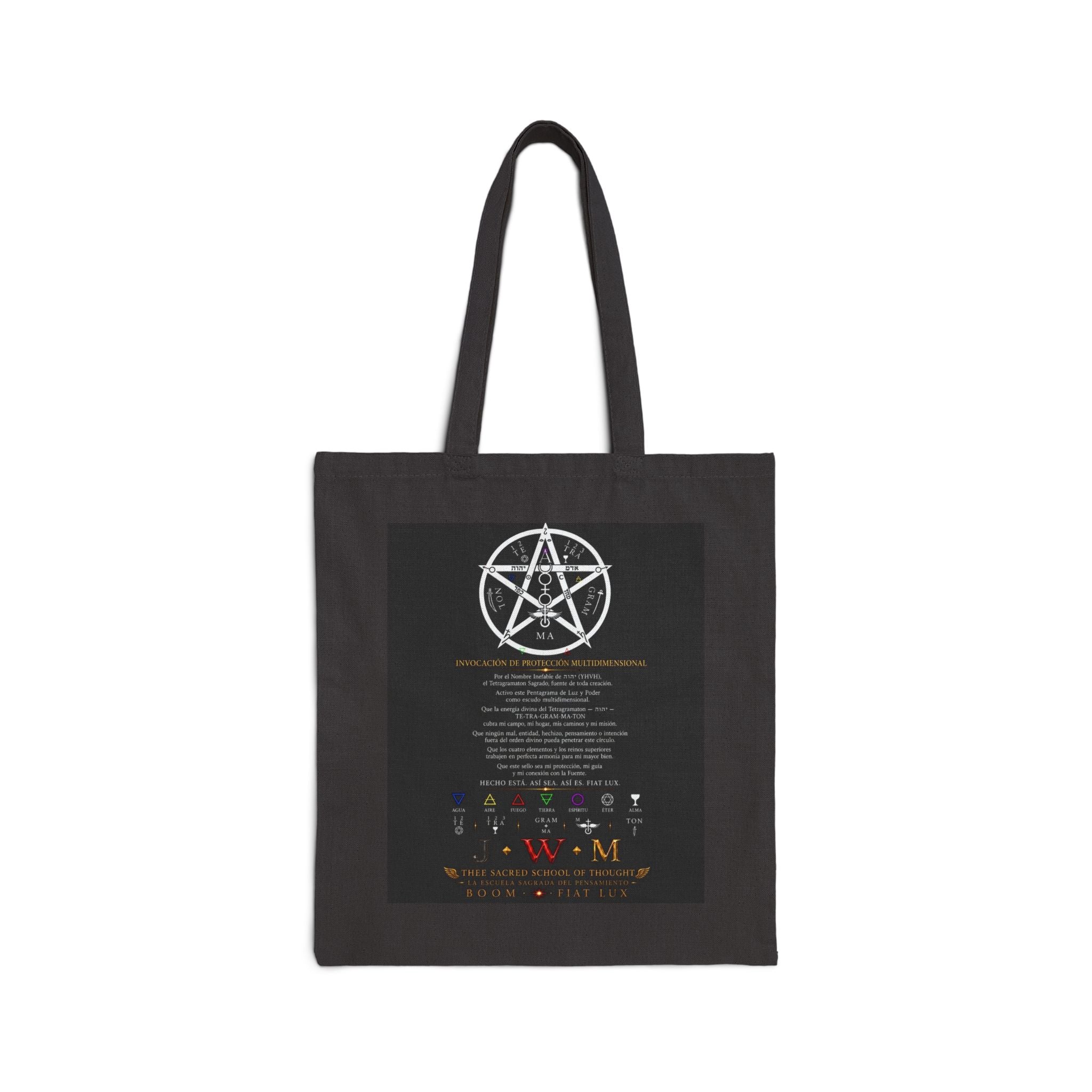 BOLSO DE ACTIVACIÓN Y PROTECCIÓN MULTIDIMENSIONAL ✨🜂  Esto no es simplemente un bolso.  Es un escudo simbólico.  Un sigilo conscientemente diseñado para representar protección espiritual, conciencia...